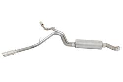 Gibson Dual Extreme Aluminized Exhaust 14-19 Dodge Ram 6.4L Hemi